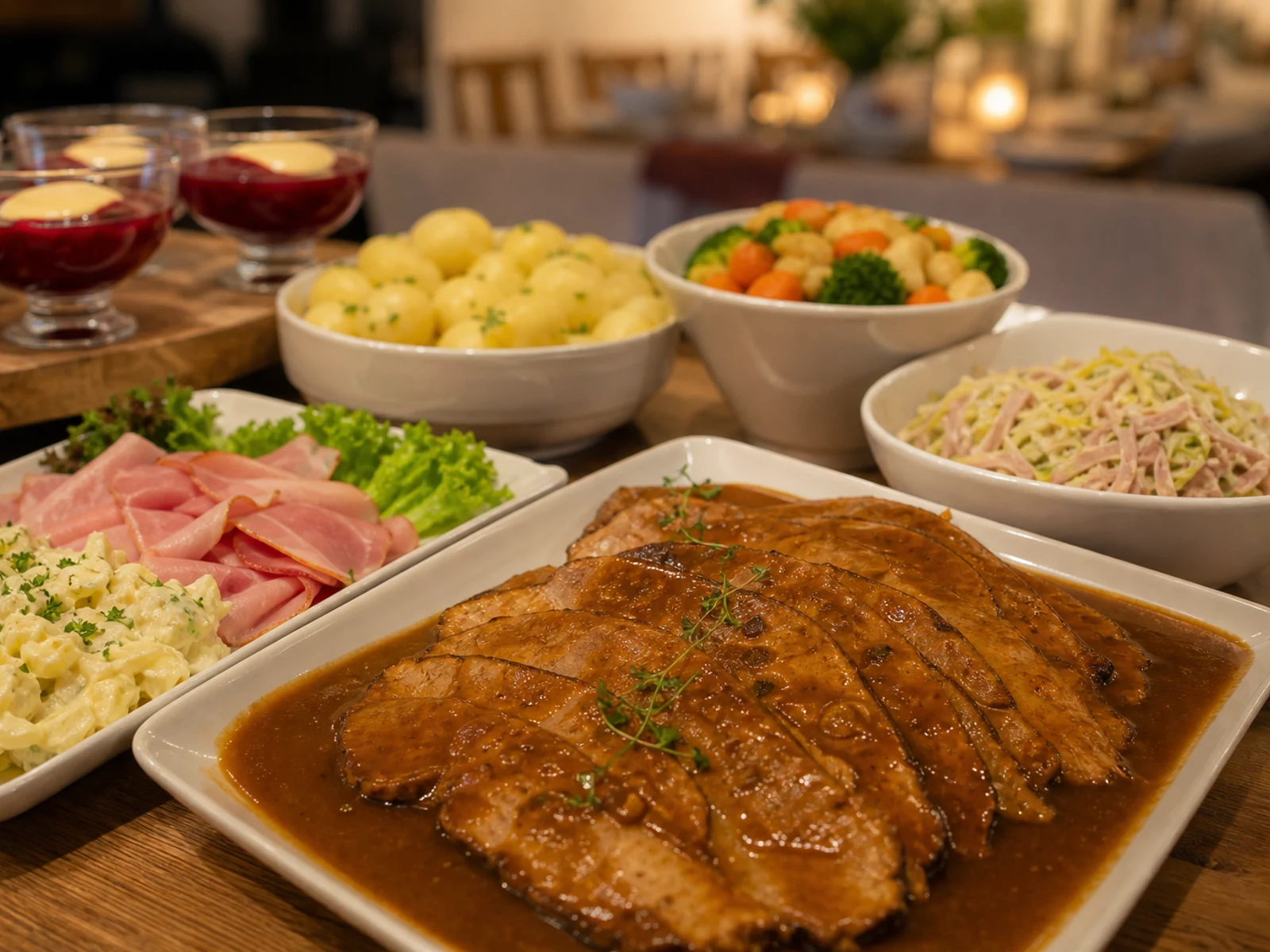 Geburtstagsbuffet für Familie und Freunde